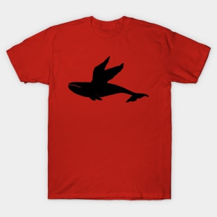 Flying whale T-Shirt